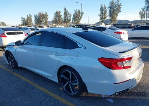 2021 Honda Accord Sport из США, поврежденный, VIN 1HGCV1F30MA053949
